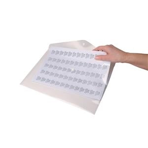 5* POCKET W/STUD-A4 CLEAR PK 5