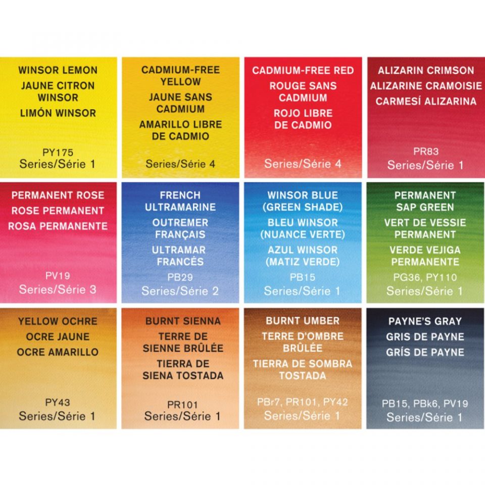 Lightweight Metal Box (12 x 5ml Tubes) - Professional Watercolour