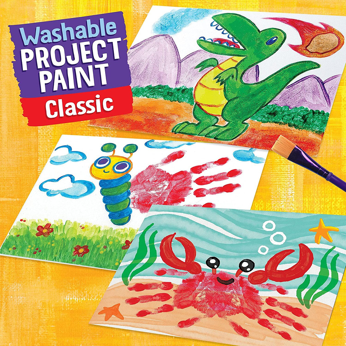 6 Washable Kids Paint