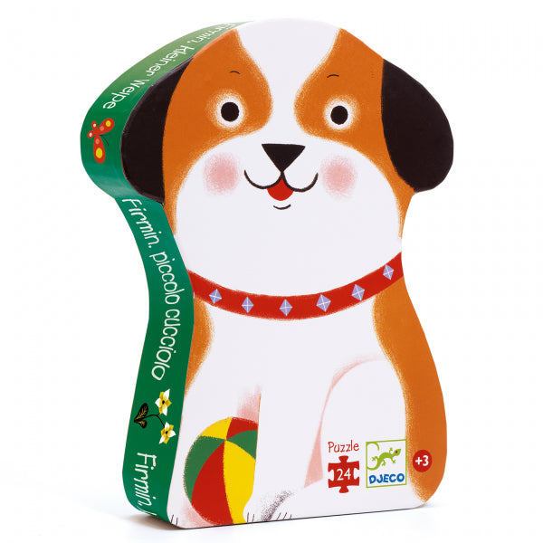 Djeco - Puzzle - Firmin The Little Puppy - 24pcs
