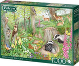 1000pc Woodland Wildlife
