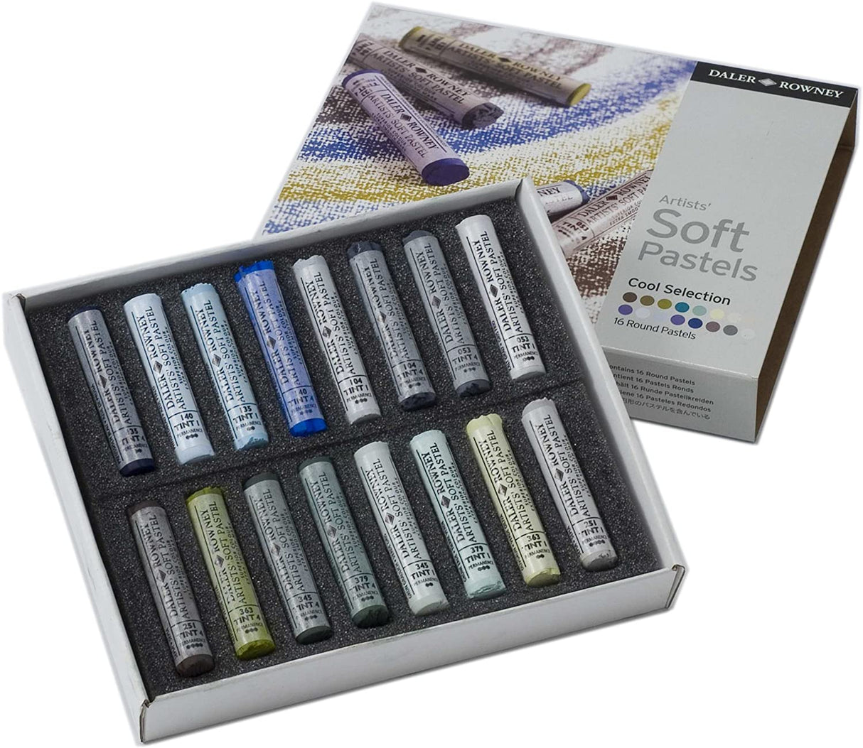 SOFT PASTEL SET - 16 COOL