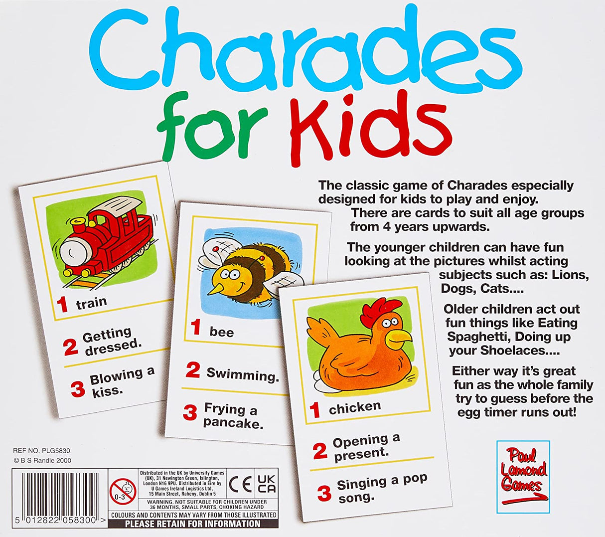 Charades For Kids Game