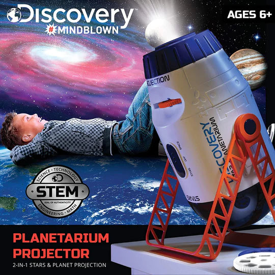 Discovery Kids Planetarium Projector-2-in-1 Space Projector