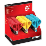 5* BOX 30 CHILDRENS SAFETY SCISSORS