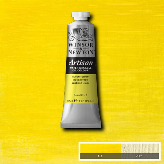 Artisan Water Mixable Colour Lemon Yellow 37ml Tub