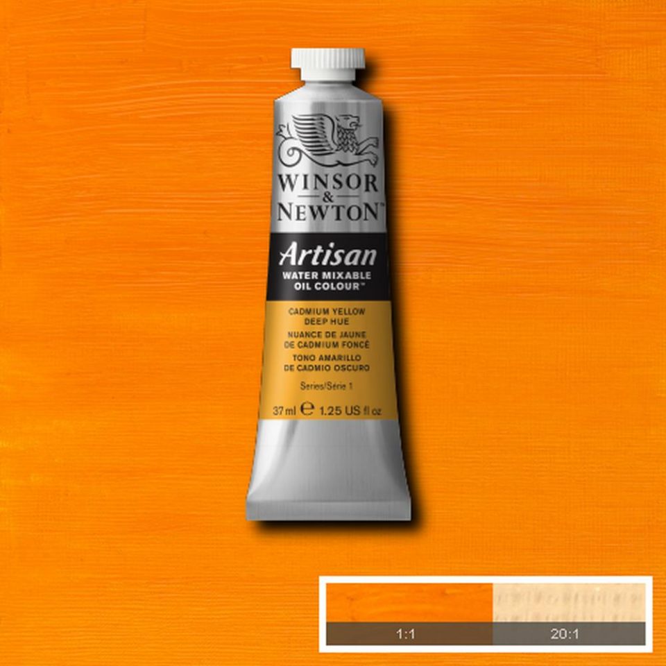 Artisan Water Mixable Colour Cadmium Yellow Deep Hue 37ml Tub