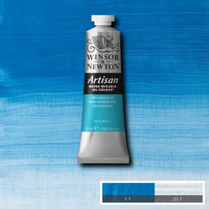 Artisan Water Mixable Oil Colour Cerulean Blue 37ml Tube