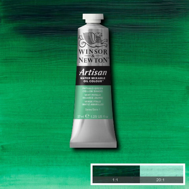Artisan Water Mixable Colour Phthalo Green (Yellow Shade) 37ml Tub