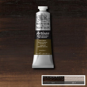 Artisan Water Mixable Oil Colour Raw Umber 37ml Tube