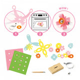 Djeco Artistic Plastic Ring Collection Craft Kit