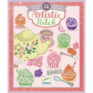 Djeco Artistic Patch Glitter - Sweets