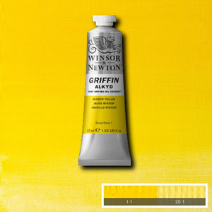 Winsor & Newton- Griffin Oil - 37ml Winsor Lemon