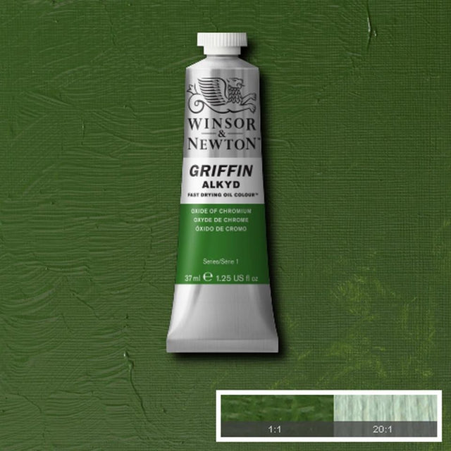 Winsor & Newton- Griffin Oil - 37ml Oxide Of Chromium
