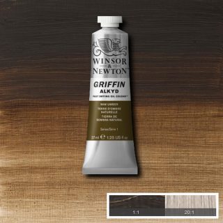 Winsor & Newton- Griffin Oil - 37ml Raw Umber
