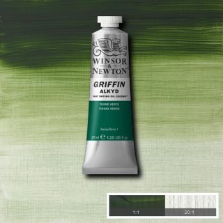 Winsor & Newton- Griffin Oil - 37ml Terre Verte