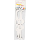 Novelty Glasses, H: 4,5-10 cm, L: 32 cm, 16pcs, 230 g