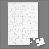 Jigsaw Puzzle - White Blank A5 15x21 cm (16 Pcs)