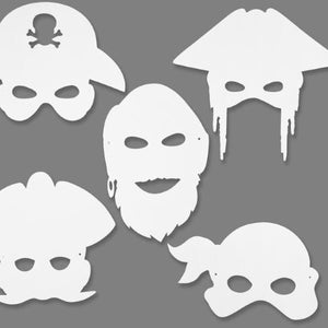 CREATIV Pirate Masks Paper 16 asstd