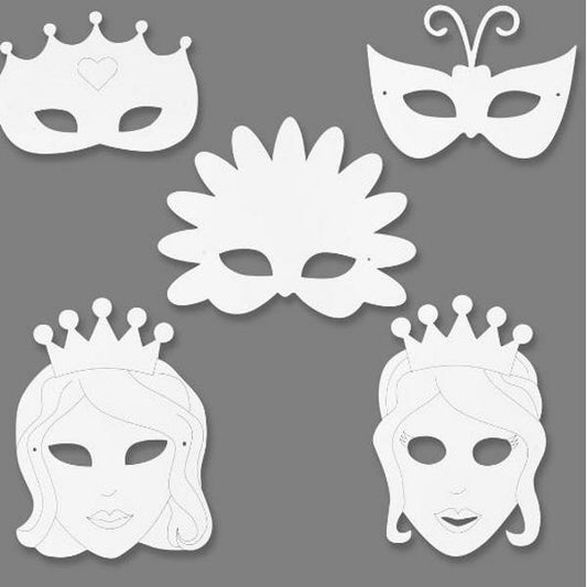 Creativ Fairy Tale Masks Paper 16 asstd