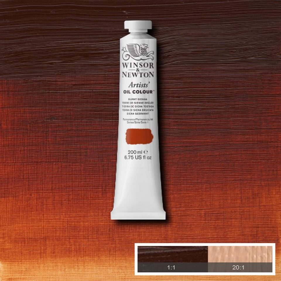 200ml Burnt Sienna - Artists' Oil