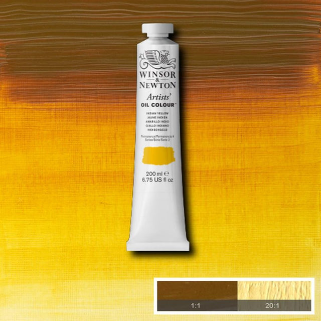 200ml Indian Yellow - Artists' Oil
