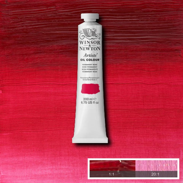 200ml Permanent Rose - Artists' Oil