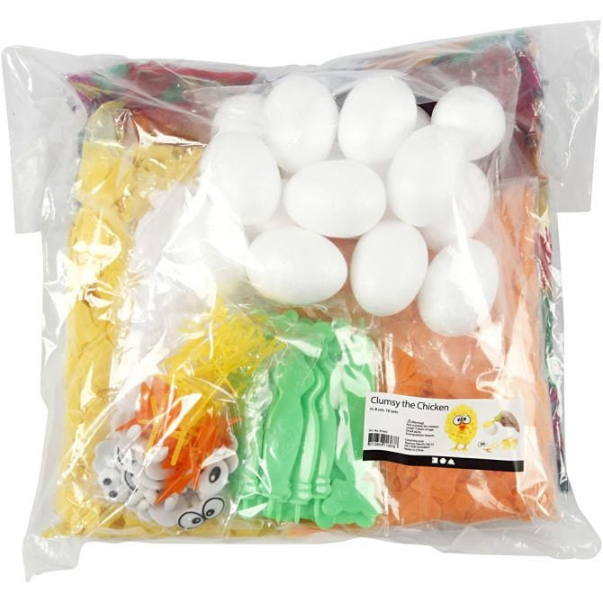 Kit To Make Easter Chicks H: 6 cm