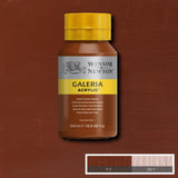 Galeria Acrylic Burnt Sienna Opaque 500ml
