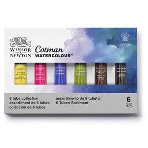 Cotman Watercolours 6 Tube Set. Product code: 0390635 Barcode: 5012572005746