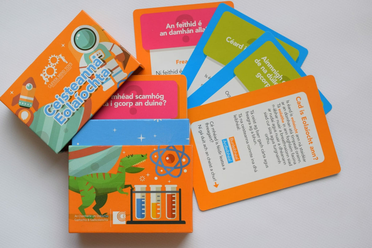 Science Cards Irish