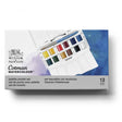 Cotman Watercolours Pocket Plus - 12 Half Pans. Product Code: 0390373 Barcode Code: 094376954364