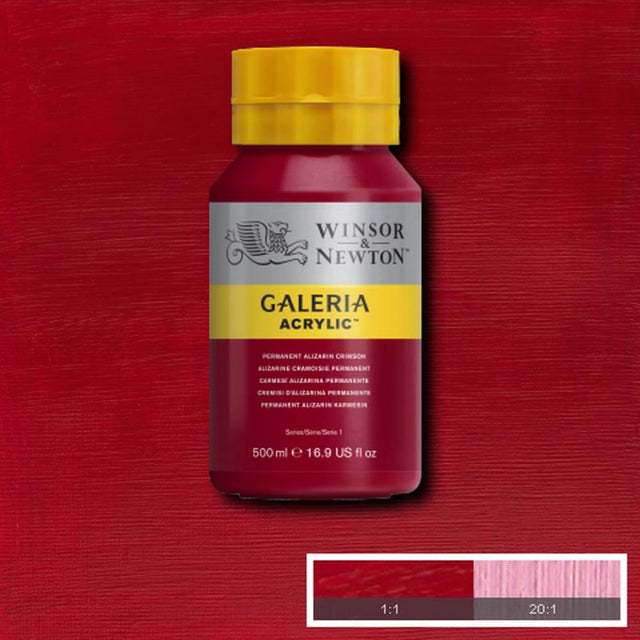 Galeria Acrylic Permanent Alizarin Crimson 500ml