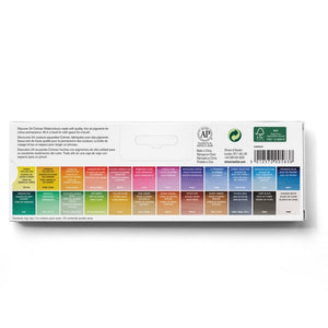Cotman Watercolours Metal Sketchers' Box - 24 Half Pans. Product Code: 0390645 Barcode: 5012572005838