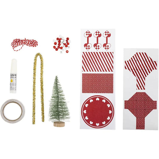 Mini Craft Kit Elf door, Christmas