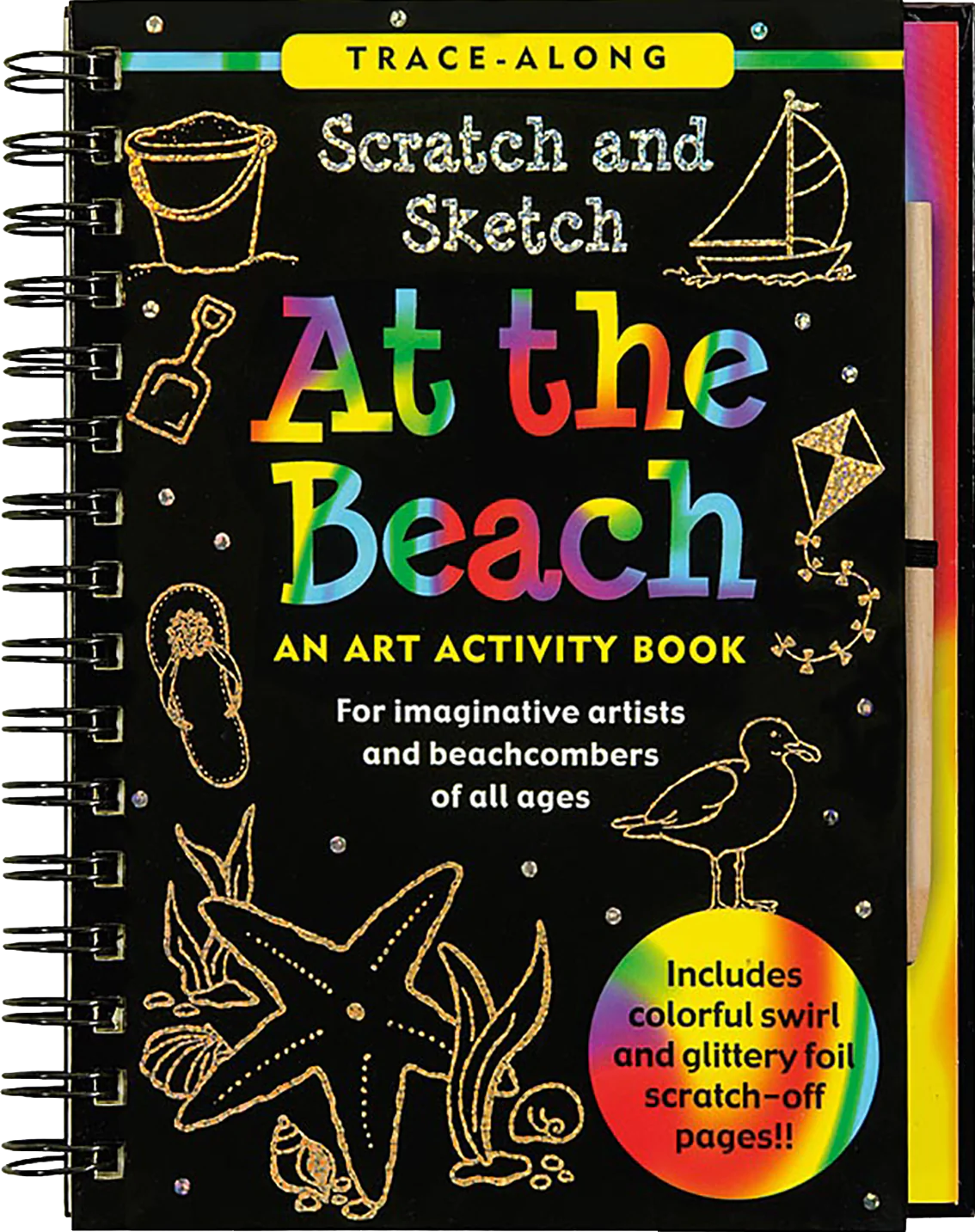 At the Beach Scratch and Sketch