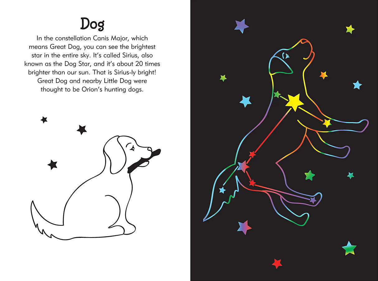 Constellations Scratch and Sketch