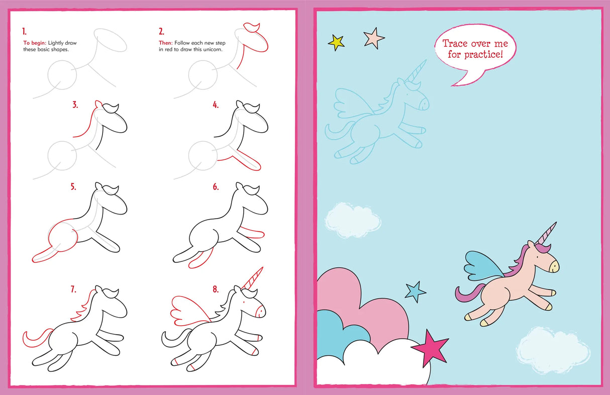 Learn to Draw . . . Unicorns, Mermaids & More!
