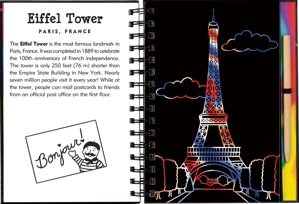 Travel Scratch and Sketch