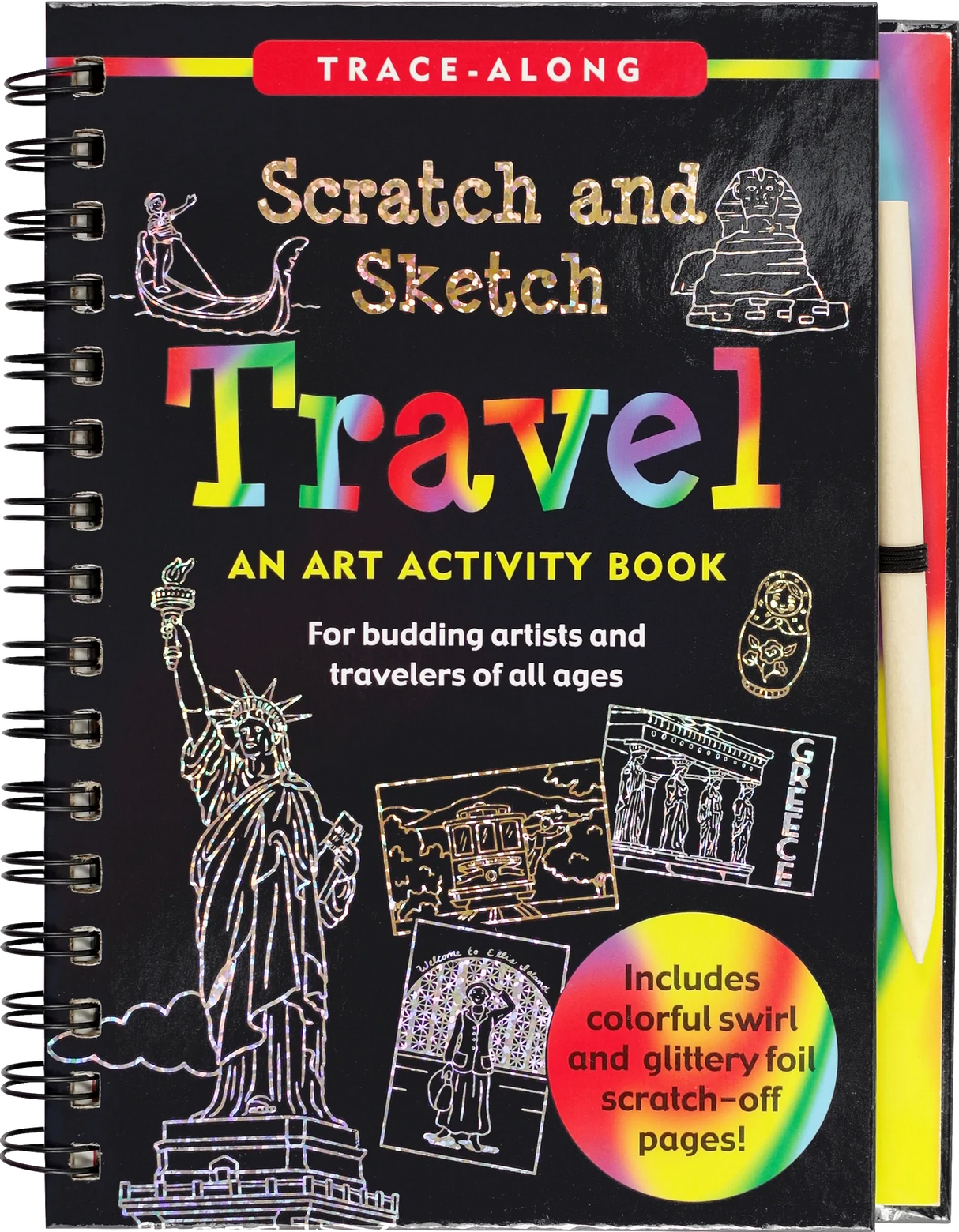 Travel Scratch and Sketch