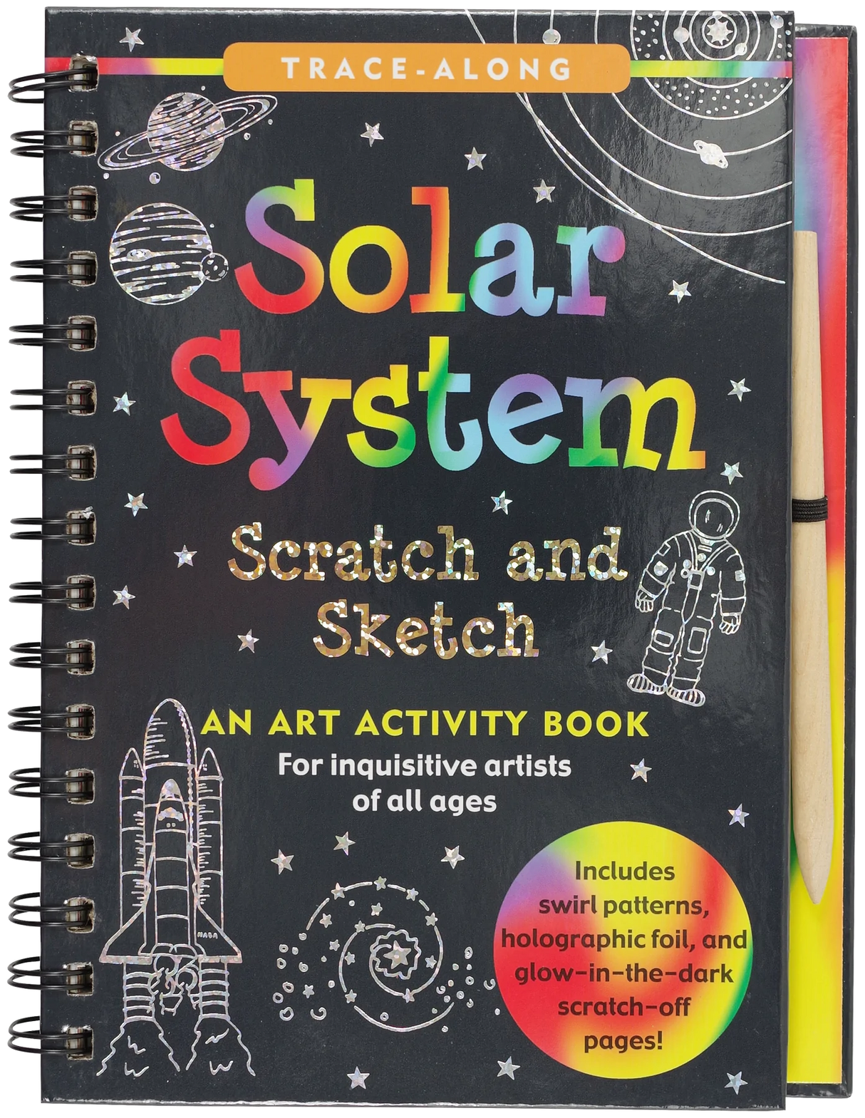 Solar System Scratch and Sketch