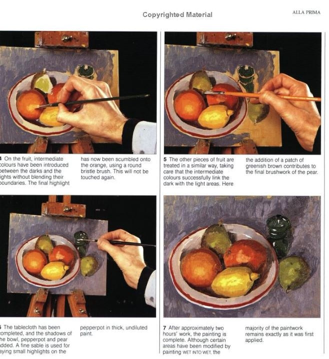 The Encyclopedia Of Oil Techniques Book