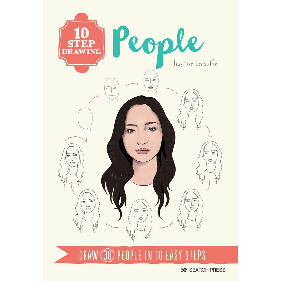 10 Step Drawing: People Book