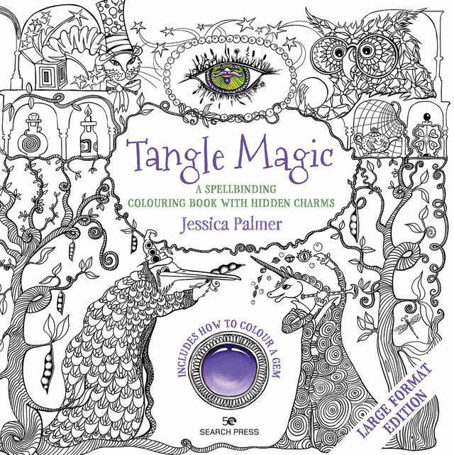 Tangle Magic Colouring Book - Large Format