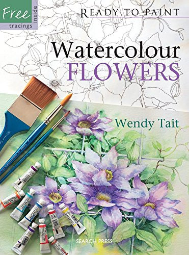 Ready To Paint -Watercolour Flowers