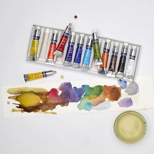 Cotman Watercolours 12 Tube Set. Product code: 0390636 Barcode: 5012572005753