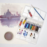 Cotman Watercolours Painting Plus Tube Set. Product code: 0390377 Barcode: 094376954401