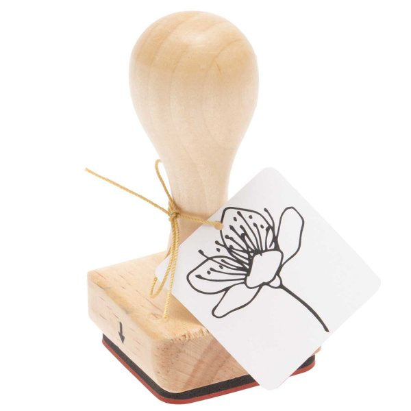 STAMP, CHERRY BLOSSOM FSC 100% 4 X 4 X 8 CM