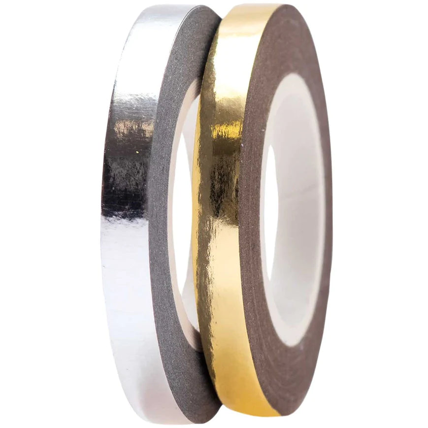 Tapes Slim,Silver/Gold 10M