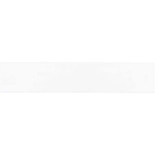 Polyester Ribbon, White 25 mm / 3 M